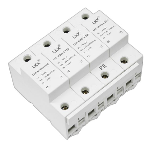 三相電源防雷器10/350，電源防雷器10/350，16mm 一級(jí) T1