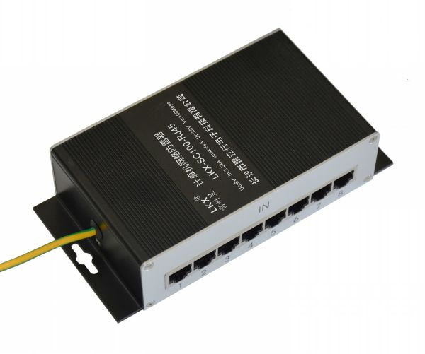 計算機網(wǎng)絡(luò)防雷器(LKX-SC)（單口、多口、poe、100M、1000M）